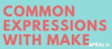 Common English expressions: - APEdu