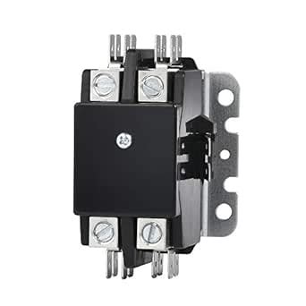 SunLee 2 Pole 40 Amp contactor 120v Coil UL 2 Pole Lighting Load 50 AMP ...