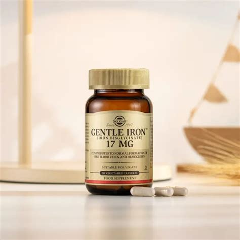 SOLGAR Gentle Iron 17mg 90 Kapsül – Özel Beslenme