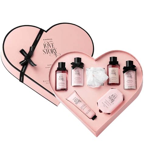 KIMIRICA Gift Set Love Story Moment For Women & Men| Luxury Bath And ...