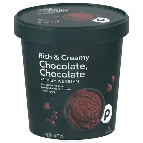 Publix Premium Chocolate, Chocolate Ice Cream (1 pt) Delivery or Pickup ...