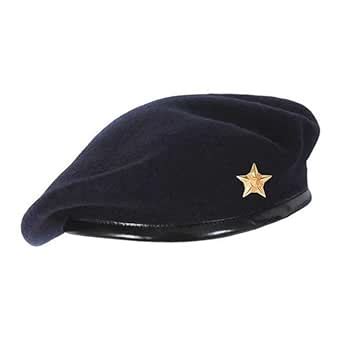 Buy ecraftmart Unisex Woolen French Artist Beret Cap, Rajputana Army ...