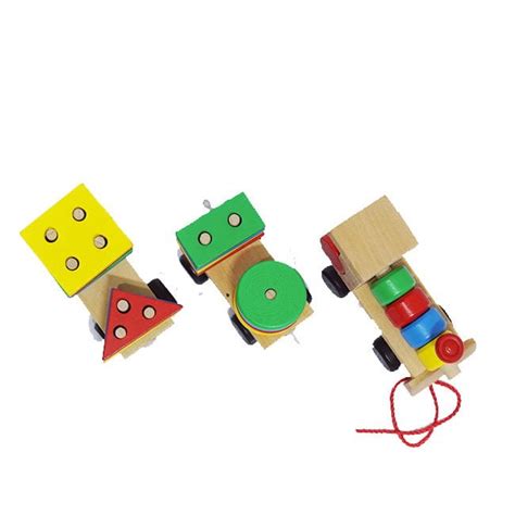 Wooden Shape Sorter Train – Interactive Toy for Early Learning – Extrokids