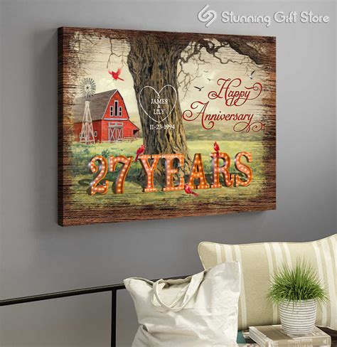 27 year wedding anniversary gift 60 photos - Astyledwedding.com