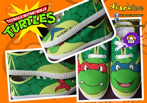 Teenage Mutant Ninja Turtles Custom Shoes