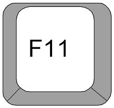 Image result for F11 Key Function