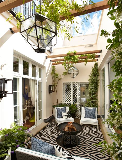 20 Courtyards That Bring the Outdoors Indoors