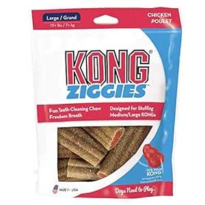 Buy KONG Stuff'N Ziggies Large Dog Treat 8-Ounce Online at Low Prices ...