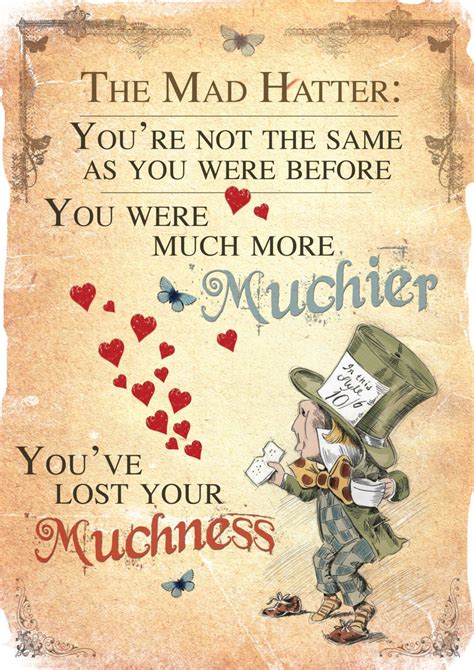 Printable Alice In Wonderland Quotes