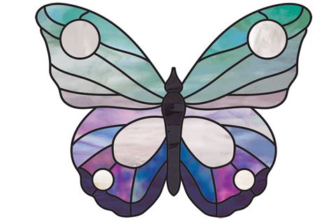 Template Stained Glass Butterfly at Molly Sherri blog