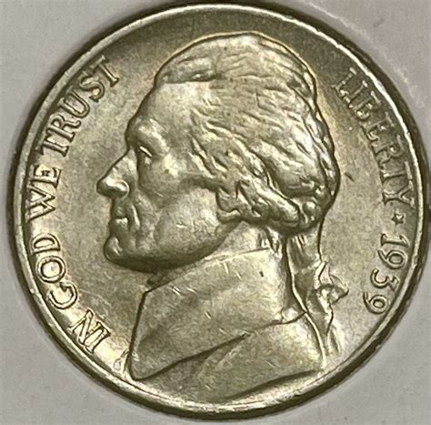 1939-P Jefferson Nickel - For Sale, Buy Now Online - Item #951032