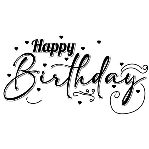 500 Happy birthday wishes black background templates - free download