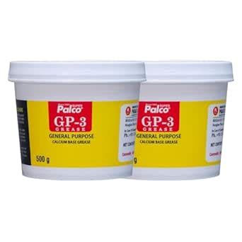 PALCO GP-3 Grease 500g (Pack of 2) General Multipurpose Water Resistant ...