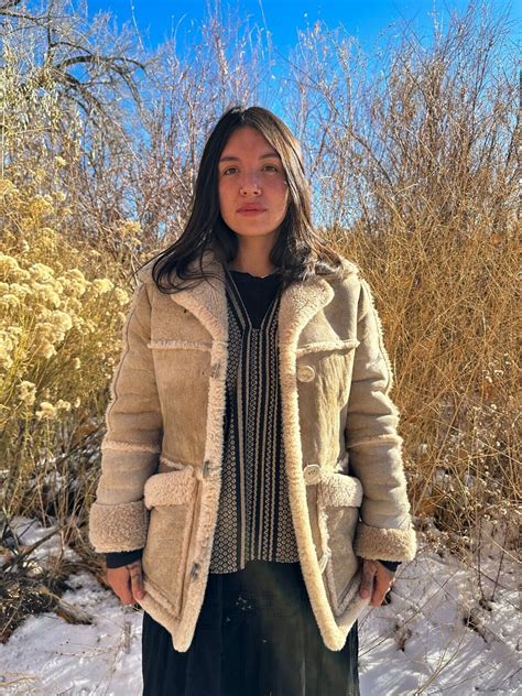 Vintage Overland Sheepskin Shearling Coat Jacket Sher… - Gem