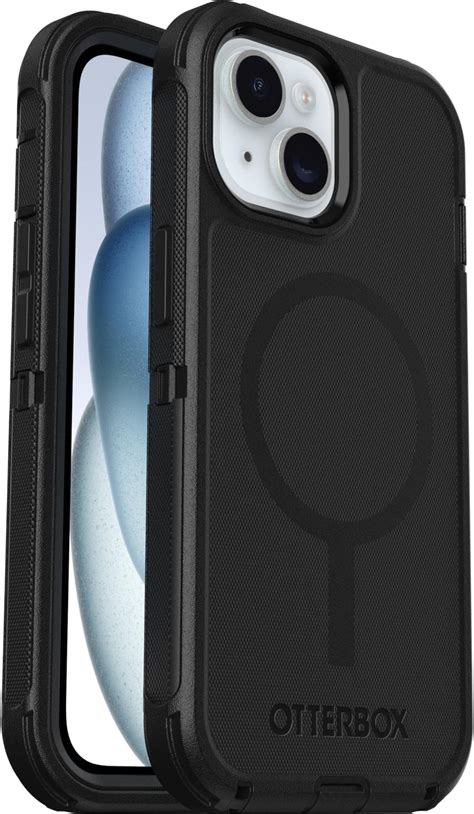 OtterBox Funda para iPhone 15, 14 y 13 Defender para MagSafe - Negro ...