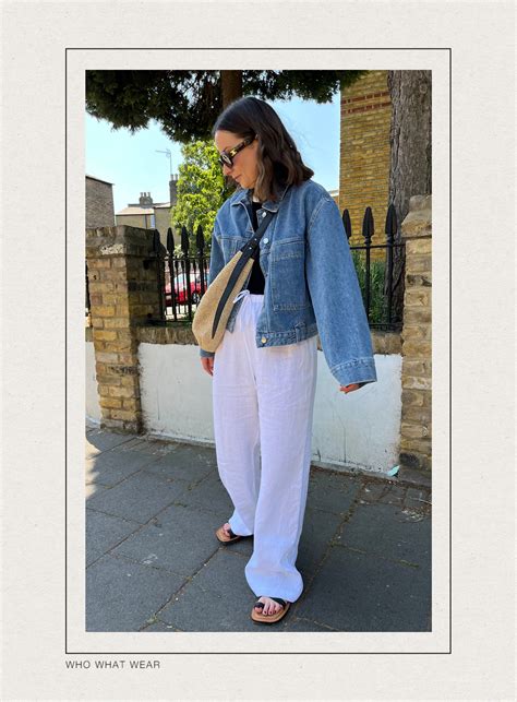 How to Wear Linen Trousers: 5 Chic Summer Outfits | Who What Wear