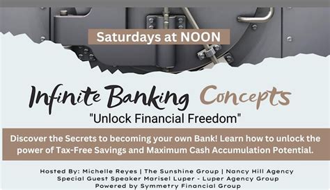 Infinite Banking Concepts Explained, November 18 2023 | Online Event ...