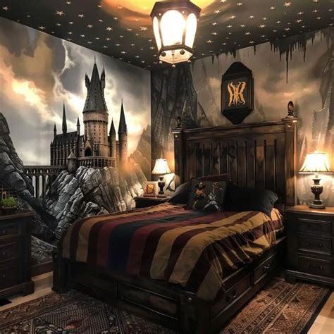 Pin van Briana Johnson op Teen room in 2025 | Harry potter slaapkamer ...