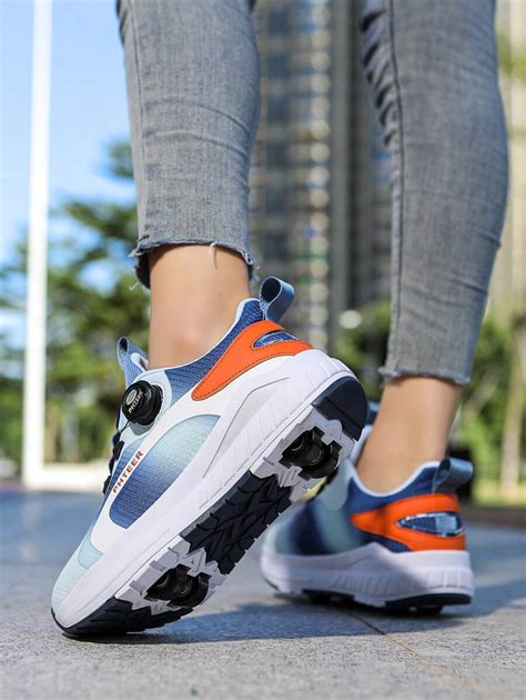 Chaussures à roulettes de mode pour enfants, baskets de sports à ...