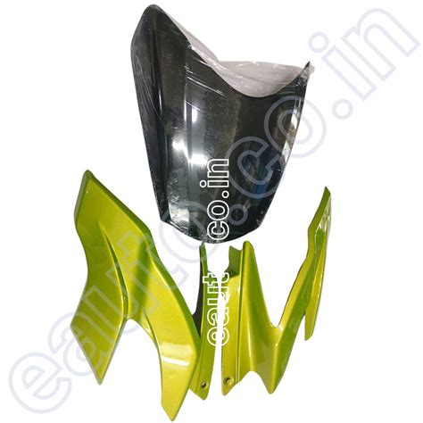 Visor for TVS Apache RTR 160 New Model | RTR 180 New Model | Green | F
