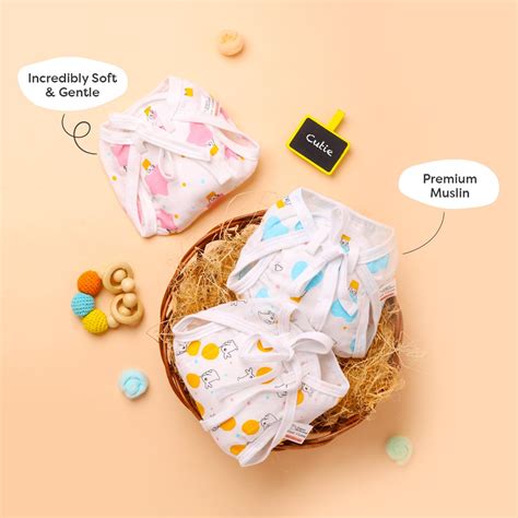 BASIC Cotton Nappy (Langot) for Newborn Baby by SuperBottoms