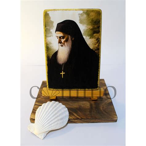 Jual Ikon St Charbel Lebanon | Sharbel Youssef Antoun Makhlouf Kayu ...