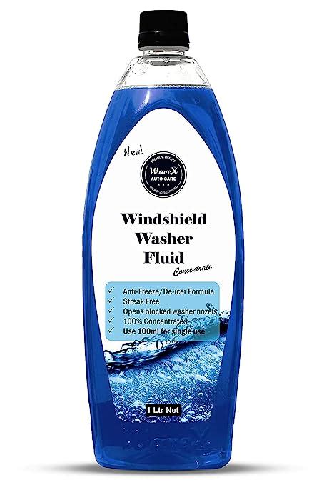 Wavex Windshield Washer Fluid For Car 1 Ltr - Car Windshield Cleaner ...