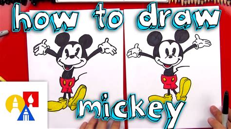 Image result for Mickey Mouse Drawing Tutorial