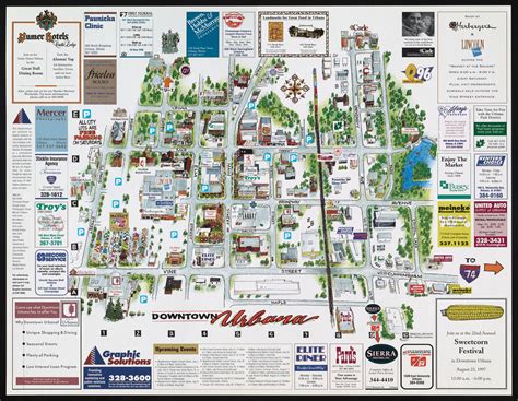Map Of Downtown Urbana