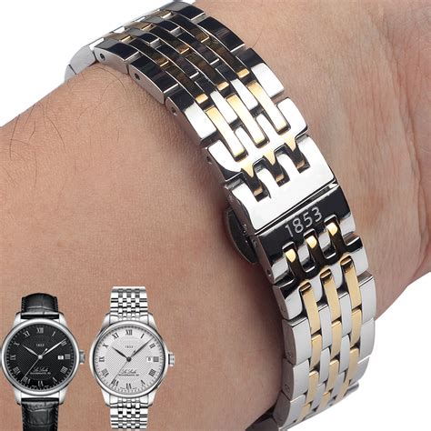 High Quality Stainless Steel Metal Watch Straps For Tissot 1853 T41 ...