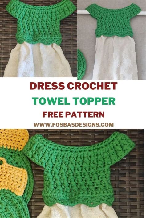Image result for Buttonless Crochet Towel Topper Pattern