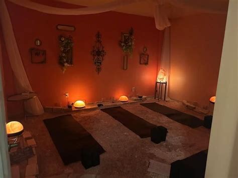 Gentle Hatha Yoga at the Salt Room, The Dandelion Farm & Relaxation Spa ...