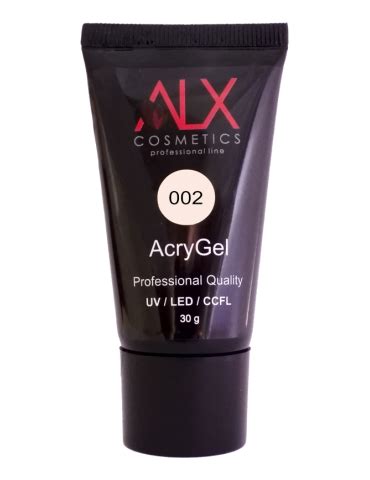 ALX Acrygel No 002 - Γαλακτερό (30 γρ. σωληνάριο)