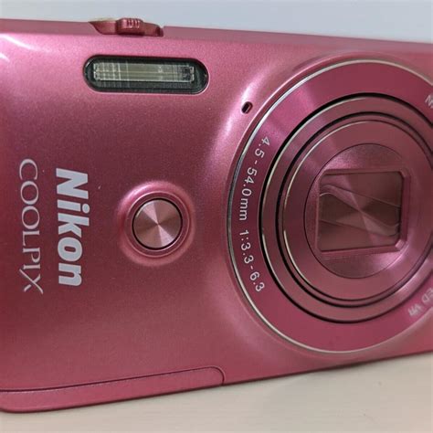 Nikon Coolpix S6900 16.0MP Glossy Pink Digital Camera - Depop