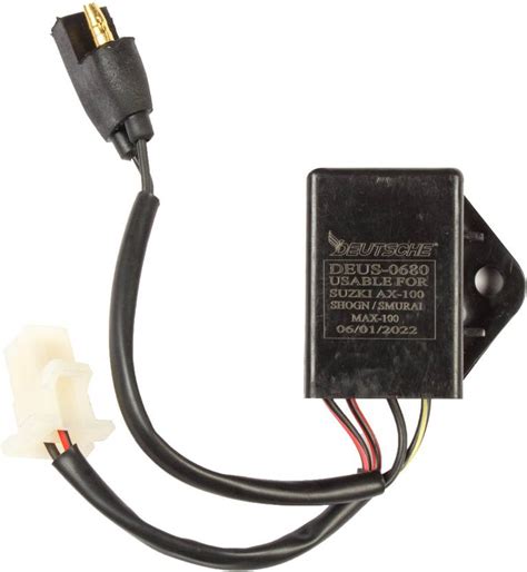 deutsche CDI Unit Fit for TVS Suzuki AX-100 / Shogun/Samurai/Max-100 ...