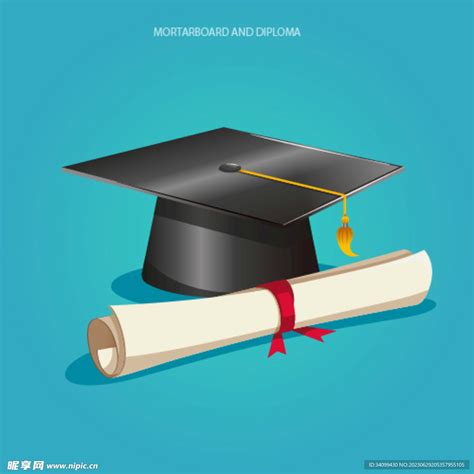 毕业证学士帽设计图__广告设计_广告设计_设计图库_昵图网nipic.com