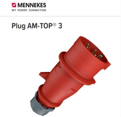 MENNEKES - 32Amps 3 Pin Socket Connector Ip 44 ( Mennekes) Trader ...