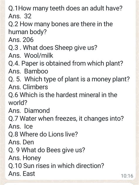 Image result for Science Make Question GK