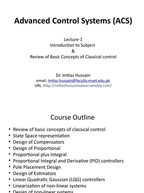Image result for Crash Course in Classical Control