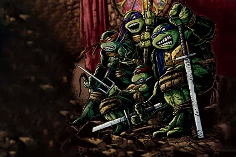 [100+] Teenage Mutant Ninja Turtles Comic Book Wallpapers | Wallpapers.com