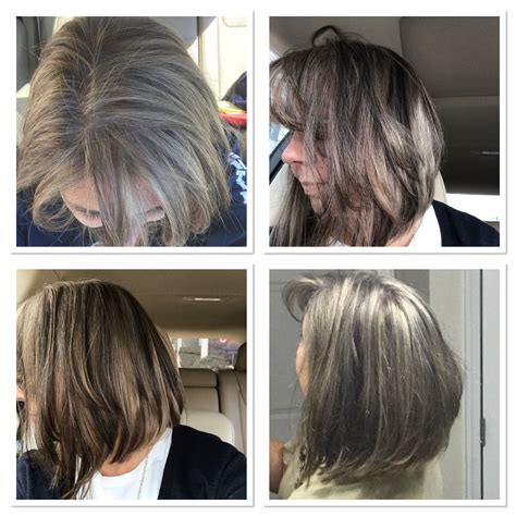 How To Transition From Colored Hair To Natural Gray