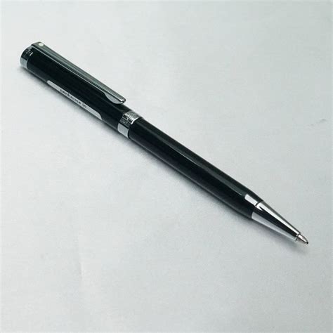 Sheaffer Intensity Black Body and Cap with Silver Trims Twist Ball Pen ...