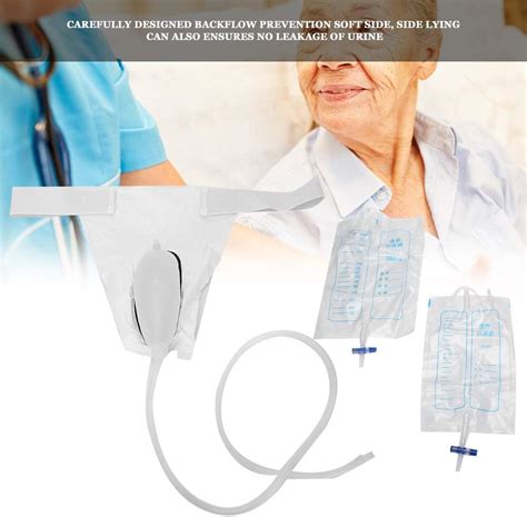 Buy Urine Collection Bag, Female Urine Collection Bag Reusable Silicone ...