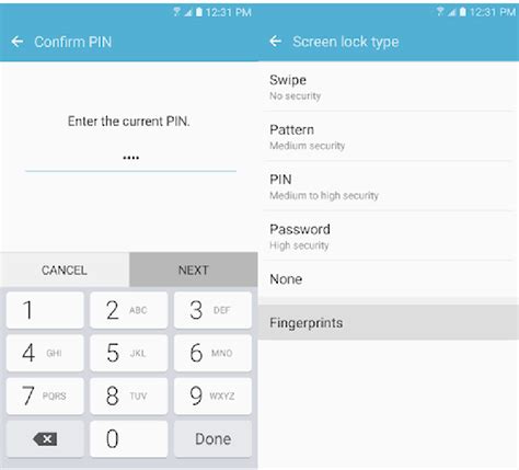 How to Set Up Android Fingerprint Lock 的图像结果