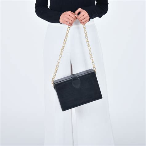 Noah Box Bag - Noir Black – aulive.in