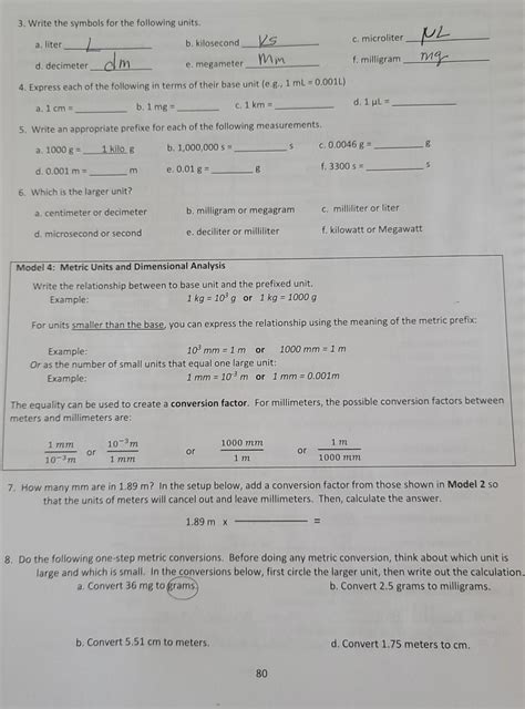 Solved c. microliter 3. Write the symbols for the following | Chegg.com