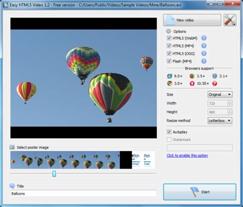 Image result for HTML Website Video Example