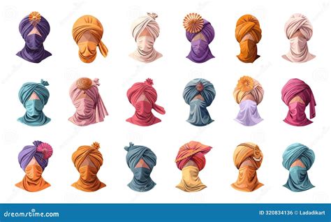 Turbans and Dastars. Headwear, Turban, Dastar, Sikh, Muslim, Indian ...