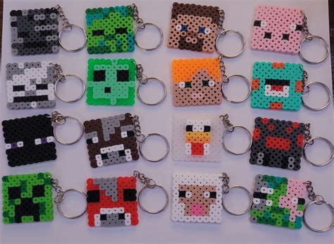 Image result for Minecraft Keychain Blind Box's
