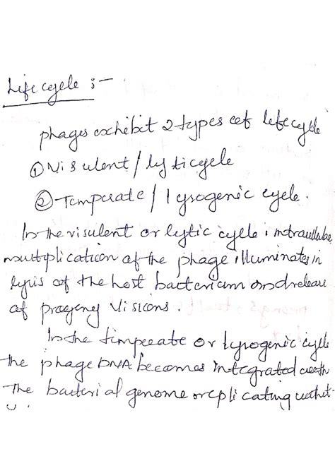 Two Types of Life cycle - Medical microbiology - Studocu